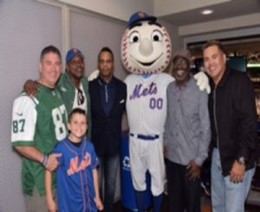 NY Mets & NY Jets for Nassau County Annual Orphans and Widows Event at Citifield